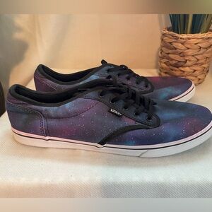 Vans Cosmic Print Sneakers - Purple and Blue